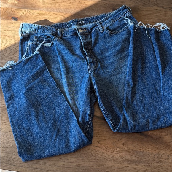 Old Navy High Rise Women Jeans - Dark Blue - Picture 2 of 11